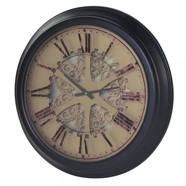 Wall Clock with Mechanisms