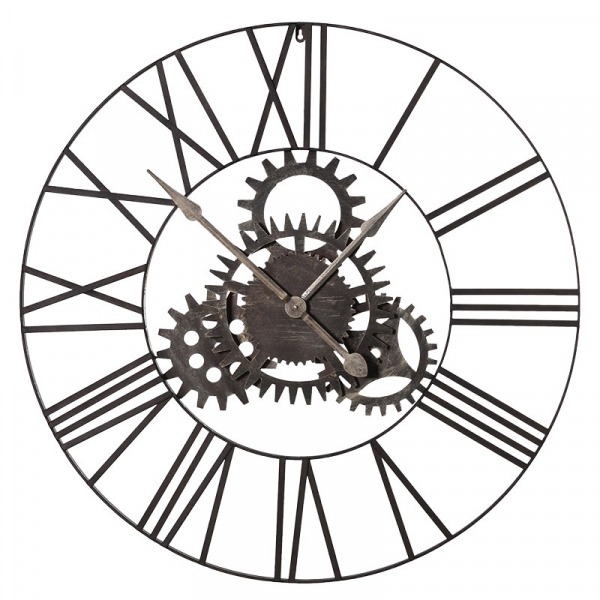 The Cog Metal Clock