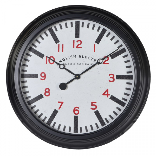 Black Wall Clock