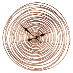 Copper Wire Wall Clock