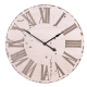 Large Round Cream Clock