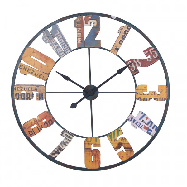 All Colours Numbers Clock