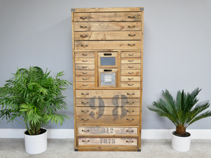 Tall sales drawer unit