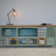 Industrial TV Cabinet & Drawers