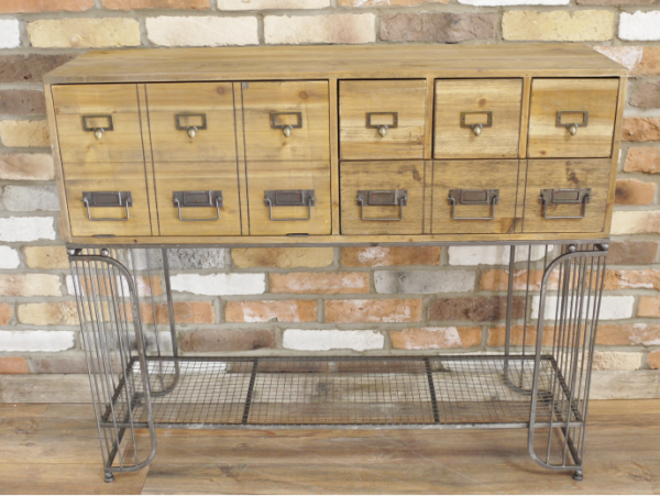 Multi Drawer Metal Shelf Cabinet