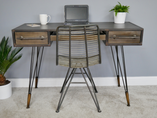 Industrial Metal Desk