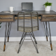 Industrial Metal Desk