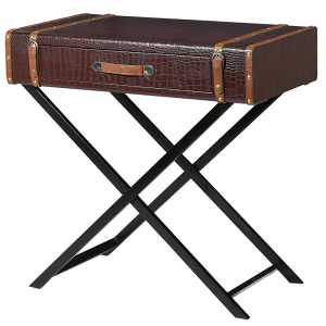 Croc Effect Trunk Table